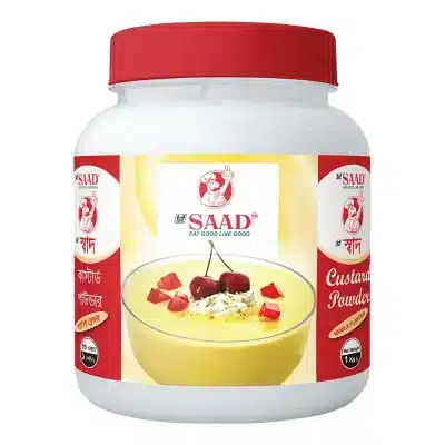 SAAD Custard Powder Plastic Jar 1kg